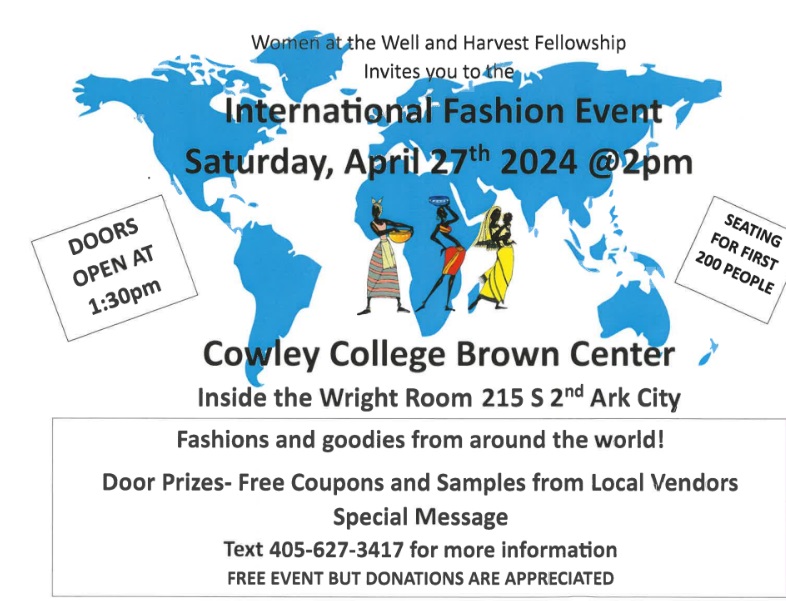 International Fashion Event – Cowley Post