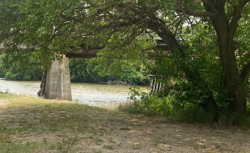 Three teens escape vehicle that ended up in Wellington’s Slate Creek Sunday night