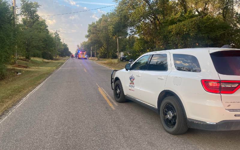 Person killed in morning accident south of Arkansas City on Friday