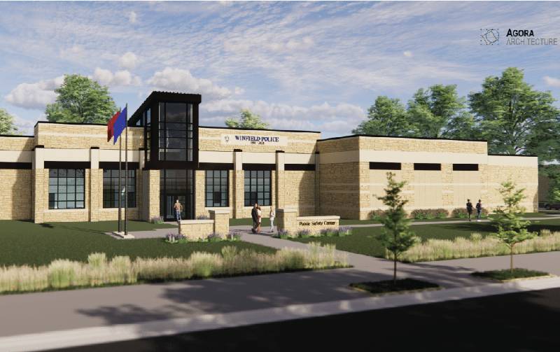 Ribbon cutting and open-house tours part of Winfield PD and Civic Center unveiling