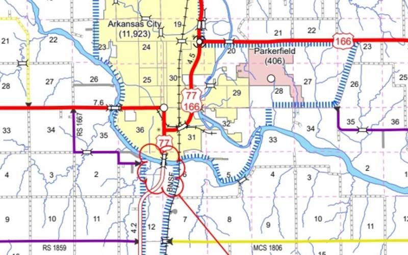 KDOT to conduct guardrail survey in area south of Ark City starting next week