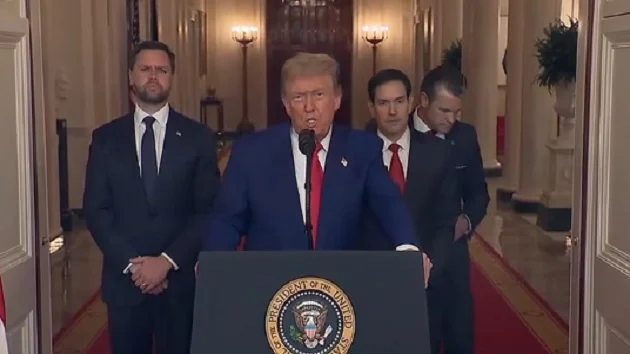 Congressional leaders react to Trump ordering attack on Iran