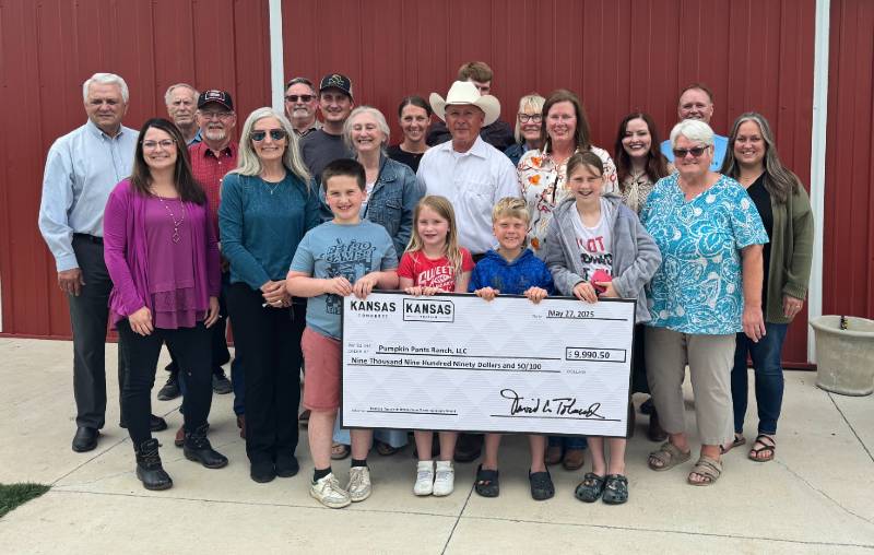 Kansas Tourism grant to help fund more tipis at Pumpkin Pants Ranch near Ark City