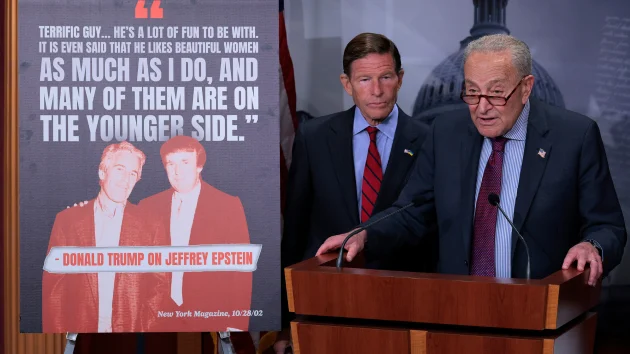 Senate Democrats try to force DOJ to release Epstein files using little-known law