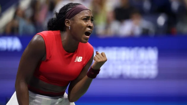 Coco Gauff secures 1st round win at US Open after nearly 3-hour match