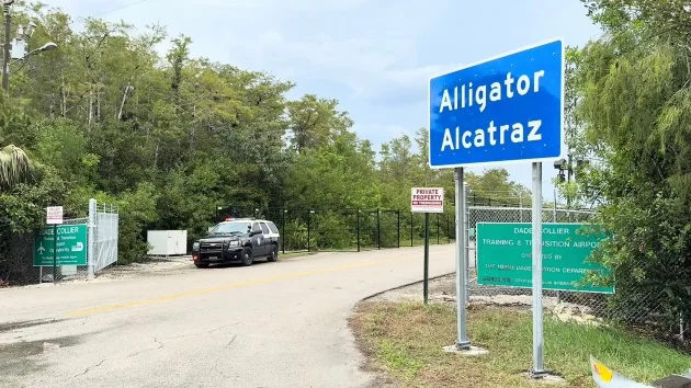 Judge dismisses part of lawsuit over detainees’ legal access at ‘Alligator Alcatraz’
