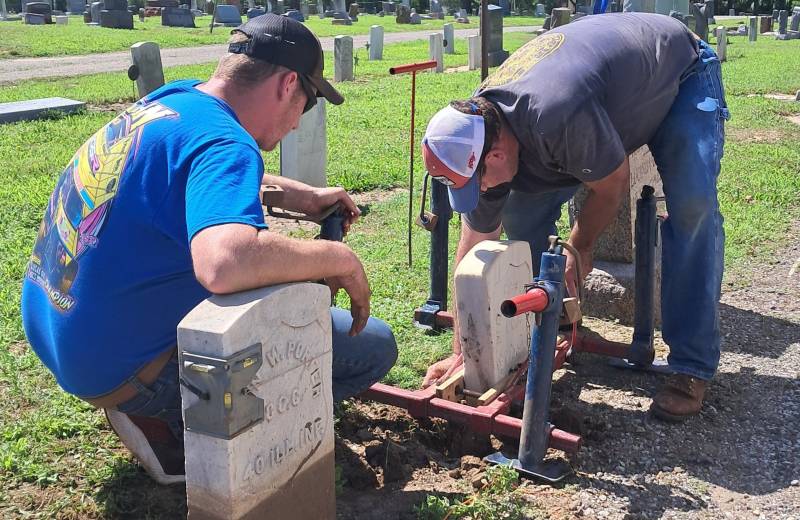 Area group works to preserve soldiers’ aging headstones at AC cemetery
