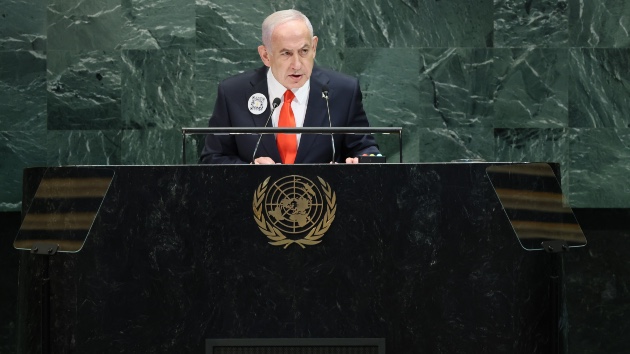 Netanyahu speech at United Nations begins with walkout from many delegates