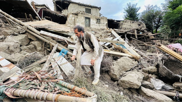 Afghanistan earthquake death toll jumps to 2,205, official says