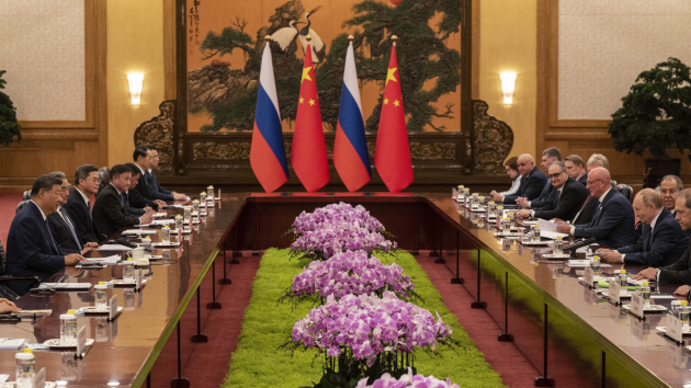 North Korea’s Kim crosses into China to meet Xi, Putin for Beijing military parade