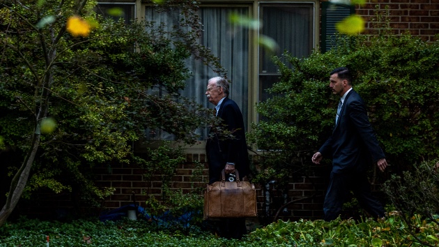 John Bolton at federal courthouse for 1st court appearance following indictment