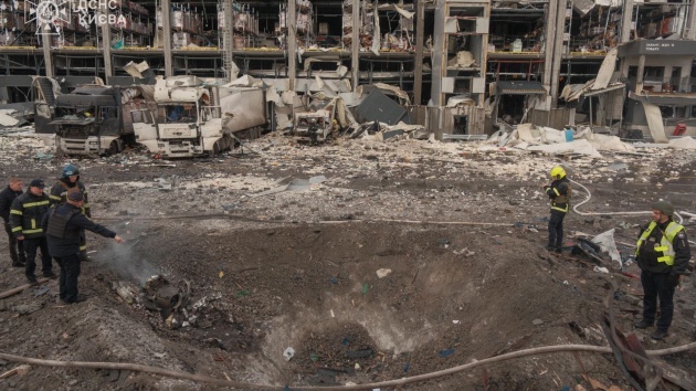 6 dead as Russian missiles ‘rain down’ in Kyiv, Ukrainian officials say