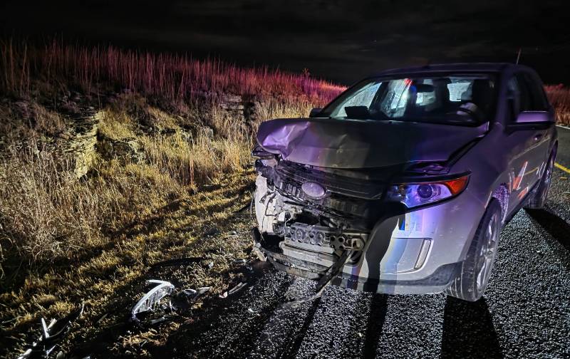 Two out of hospital after crashes on K-15 Friday night east of Winfield