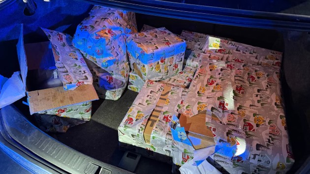 Police seize 55 pounds of meth wrapped as Christmas presents in Kentucky drug bust