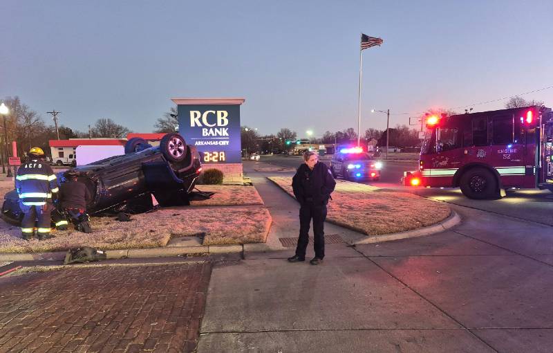 One person injured in morning rollover accident on Summit Monday