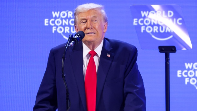 Trump rules out using military force to acquire Greenland in Davos speech