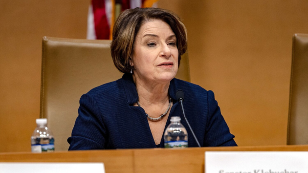 Democratic Sen. Amy Klobuchar files paperwork to run for Minnesota governor, inching closer to announcement