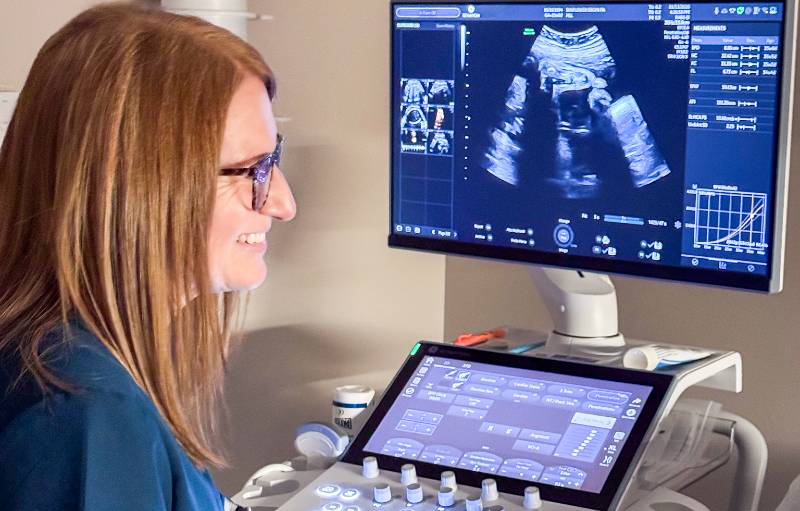 Grant funding pays for new ultrasound machine at Winfield hospital