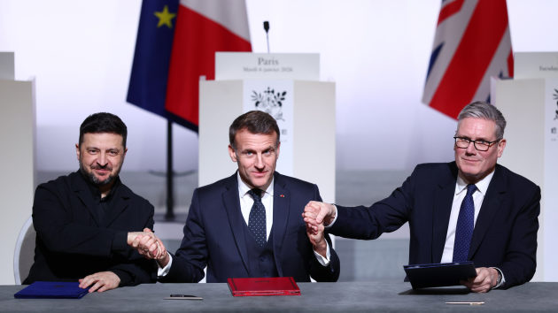 European nations commit to troops in Ukraine as part of ‘milestone’ peace talks in Paris