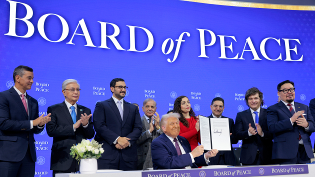 Trump hosts signing ceremony for Board of Peace in Davos despite reservations from key allies