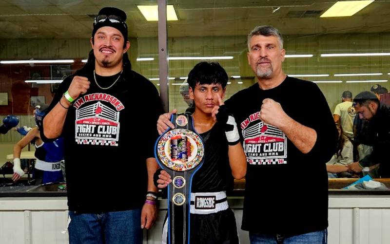 Local boxer wins his debut fight this weekend at an event in Joplin, Mo.