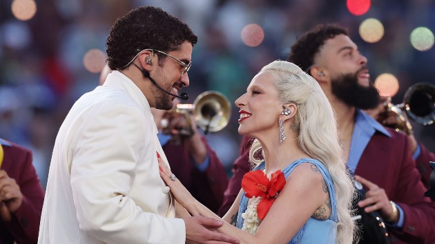 Bad Bunny brings Puerto Rican culture, Lady Gaga and Ricky Martin to halftime show stage