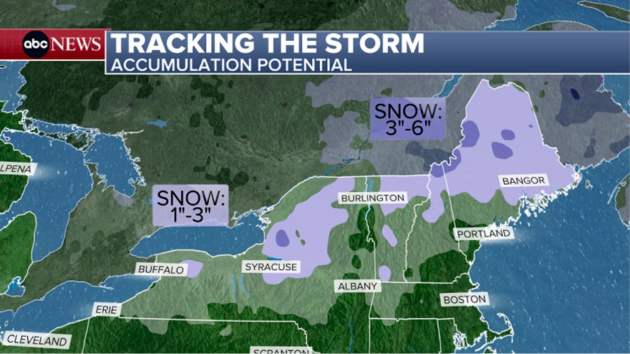 Cross-country storm gearing up to bring snow, strong winds for the weekend