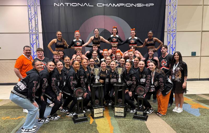 Cowley College Spirit Squad, mascot earn national championships in Orlando