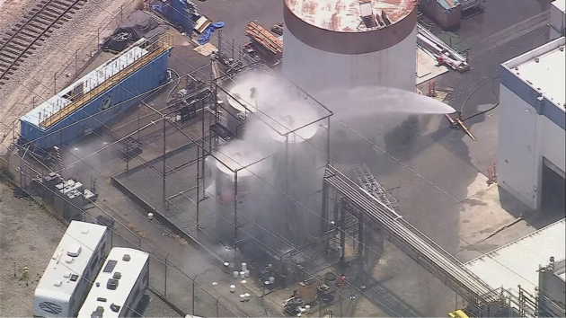 Evacuation zone shrinks after ‘worst-case scenario’ of Southern California chemical tank explosion averted, officials say