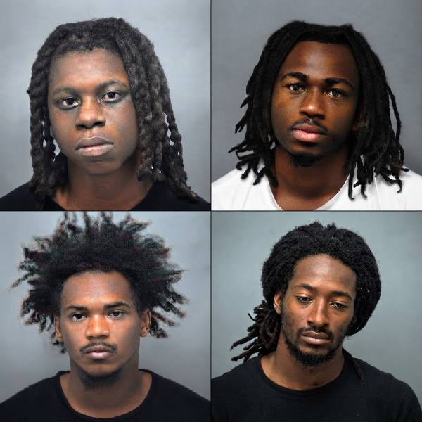 Winfield Police arrest 4 during investigation into possible trafficking operation
